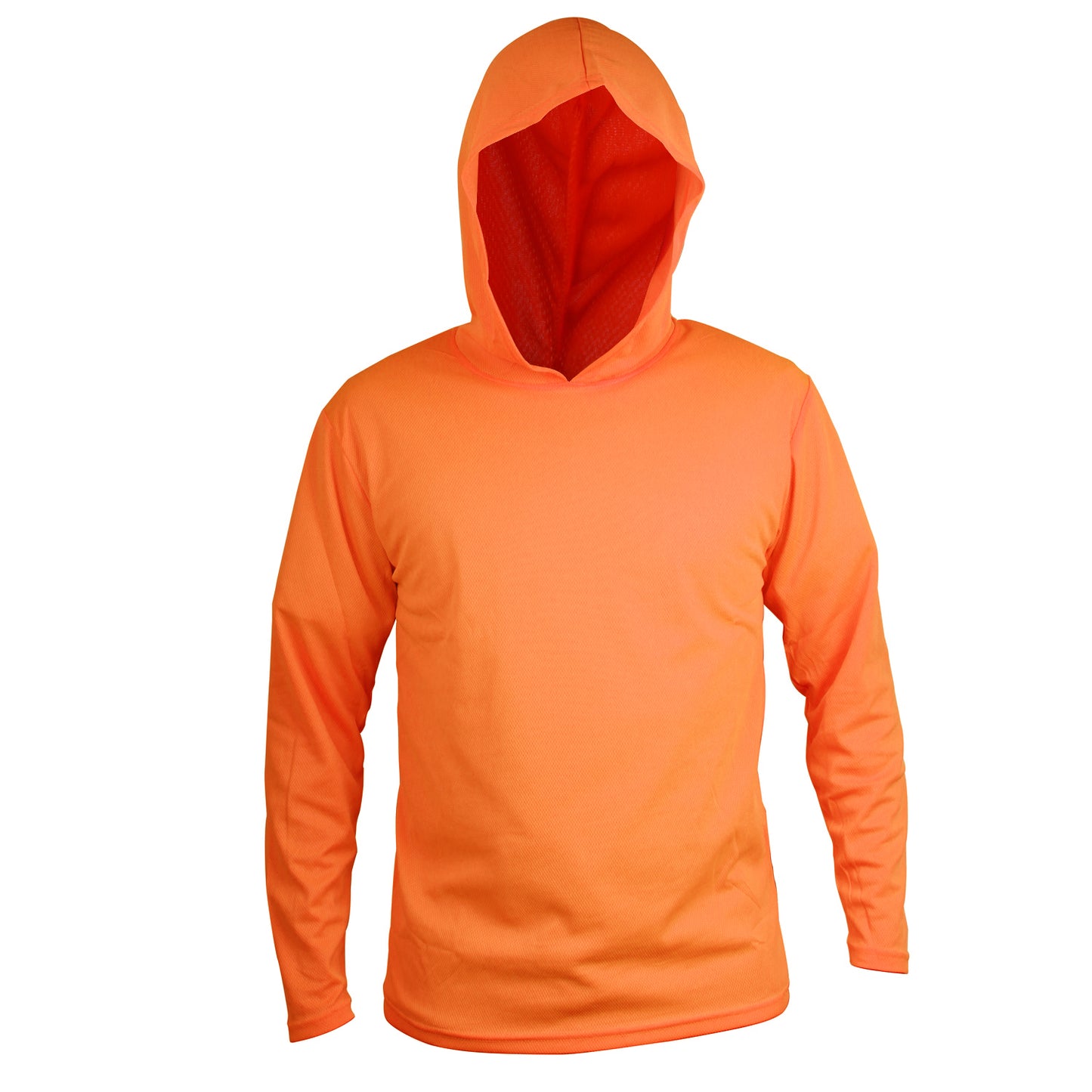 Men’s Hi-Vis Hoodie Shirt - Long Sleeves for Safety and Comfort