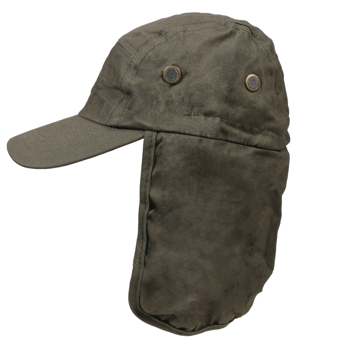 Men Women Cotton UPF 50+ Sun UV Protection Baseball Cap – Fishing Hat with Neck Flap