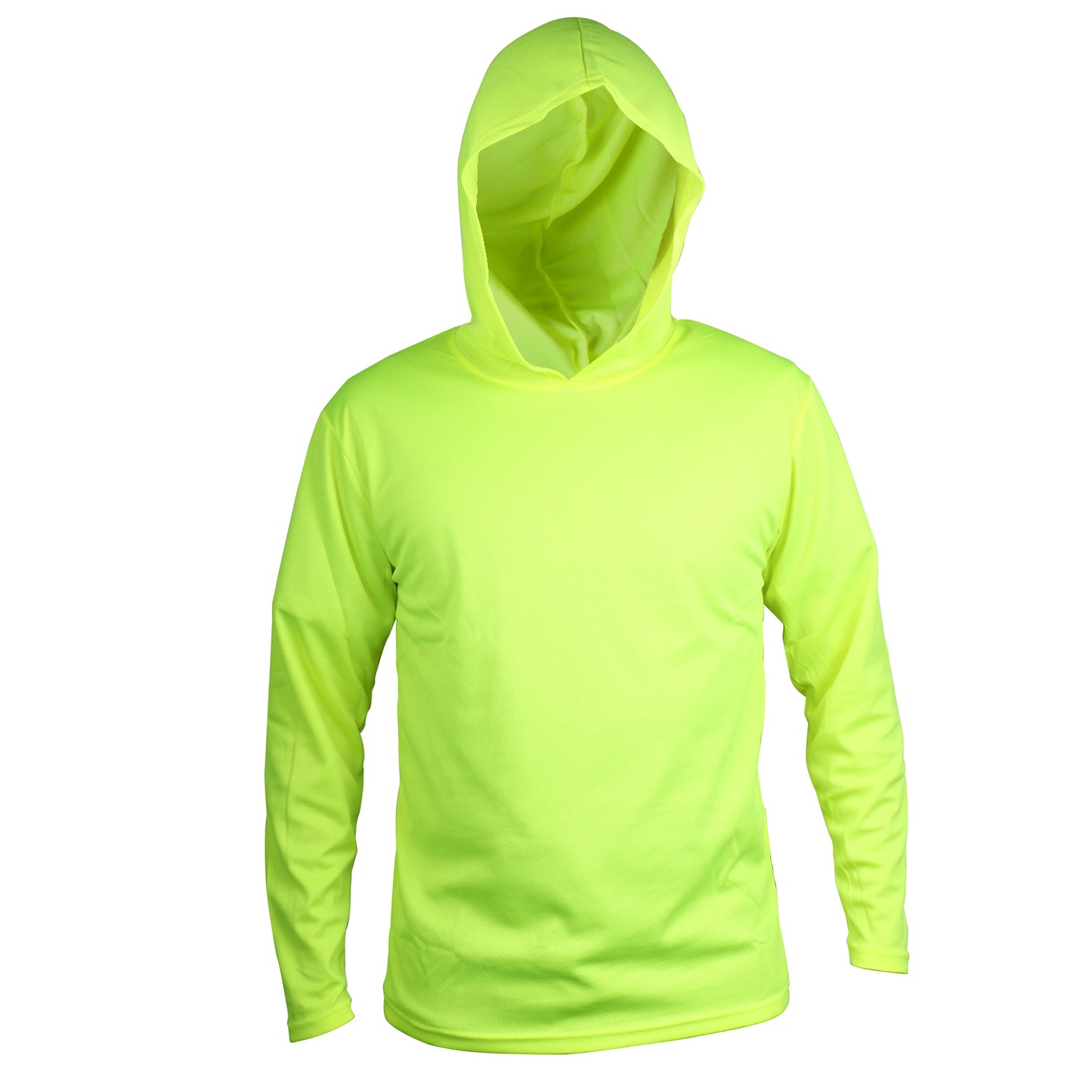 Men’s Hi-Vis Hoodie Shirt - Long Sleeves for Safety and Comfort