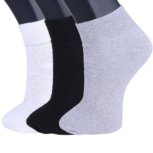Men’s Cotton Ankle Socks - Essential Everyday Comfort