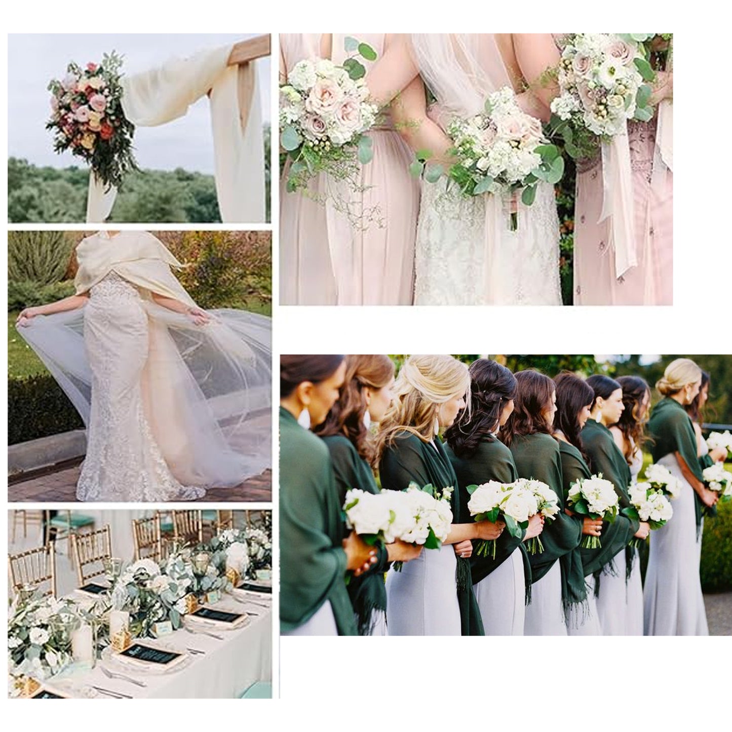 Women Solid Color Pashmina Scarf – Soft, Lightweight, and Elegant Wrap for All Seasons