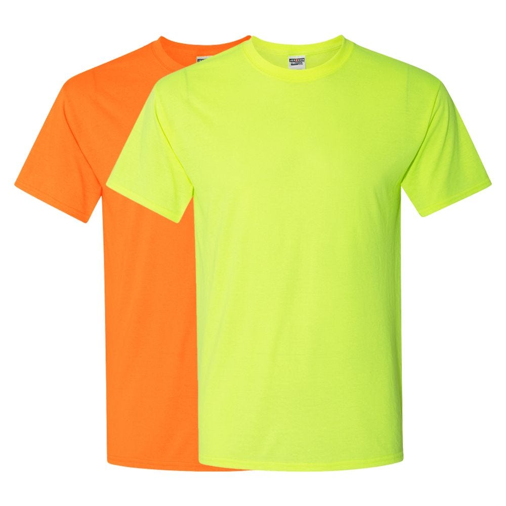 Men’s Hi-Vis Short Sleeve Shirt - Summer Sport Safety Gear