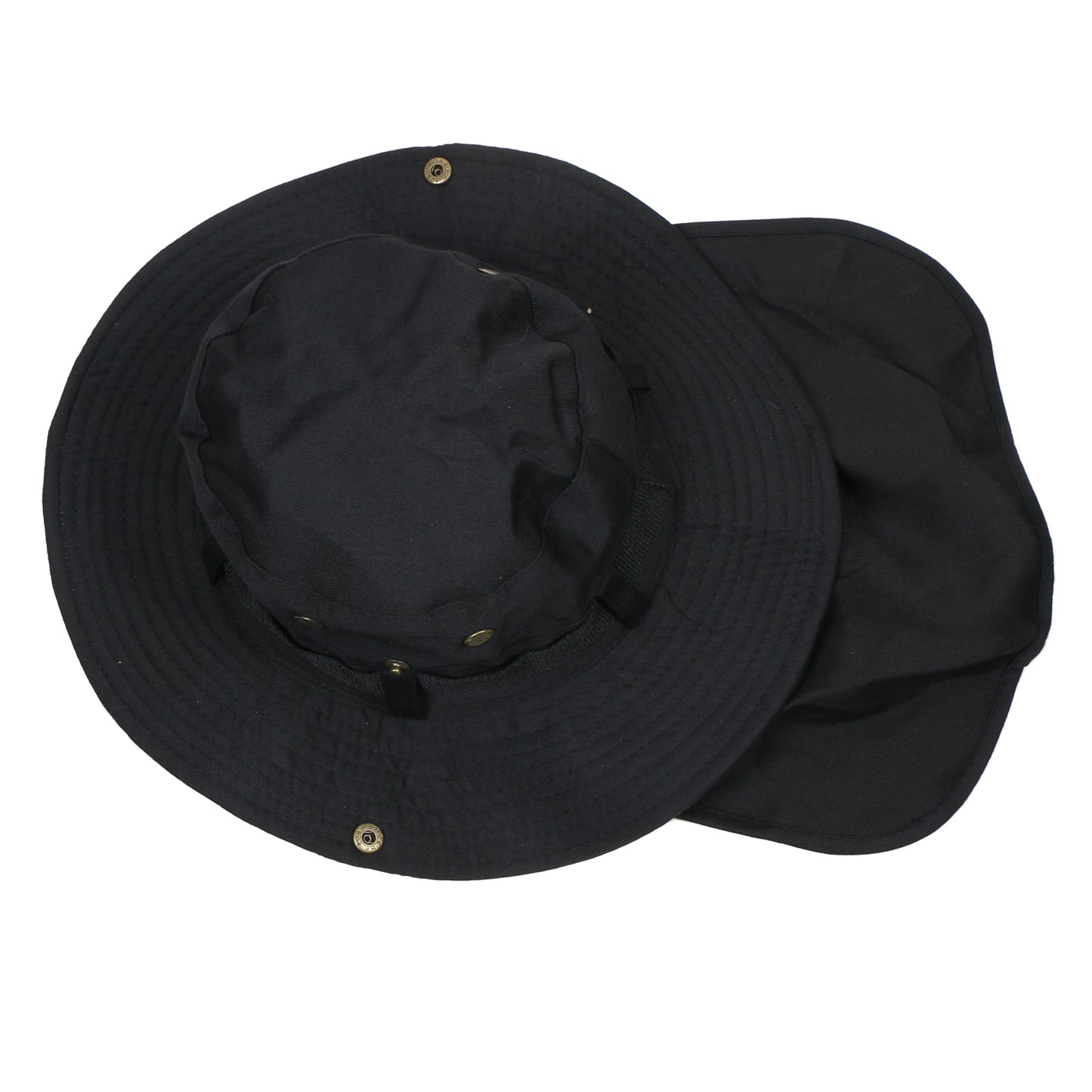 Men Women UPF 50+ Sun Protection Boonie Bucket Hat – Wide Brim Fishing Hat with Neck Flap