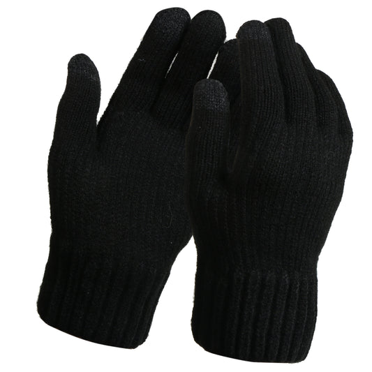 Men's Winter Gloves - Fleece Lined, Touchscreen Compatible, Warm