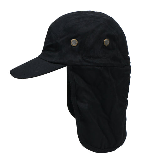 Men Women Cotton UPF 50+ Sun UV Protection Baseball Cap – Fishing Hat with Neck Flap