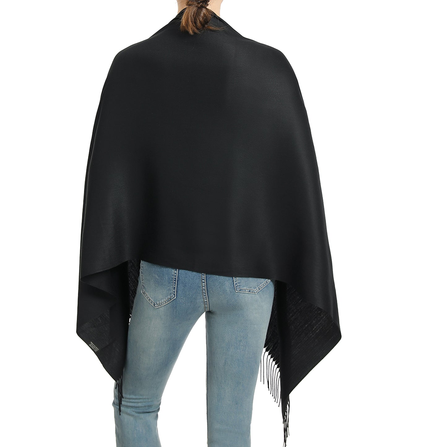 Women Solid Color Pashmina Scarf – Soft, Lightweight, and Elegant Wrap for All Seasons