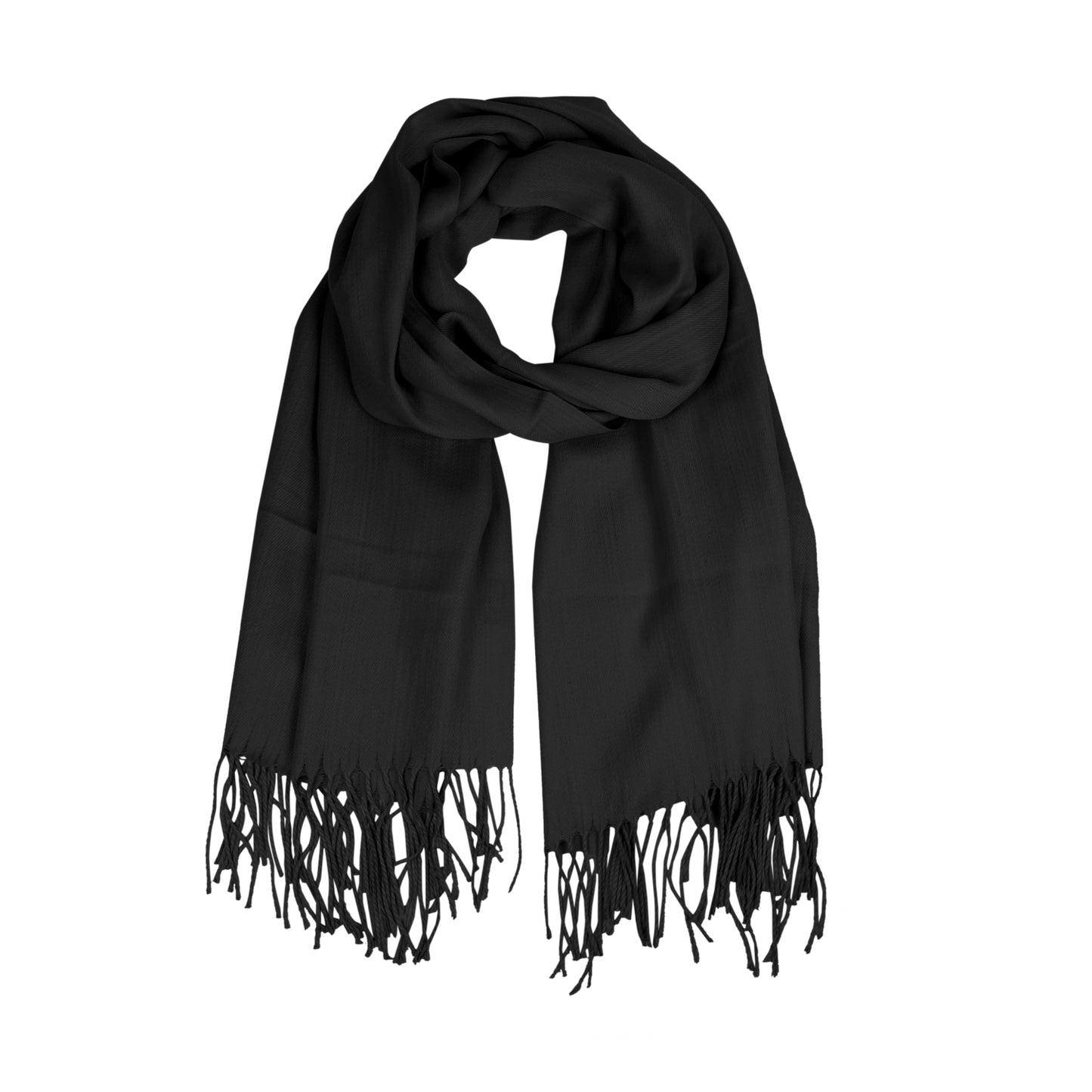 Women Solid Color Pashmina Scarf – Soft, Lightweight, and Elegant Wrap for All Seasons