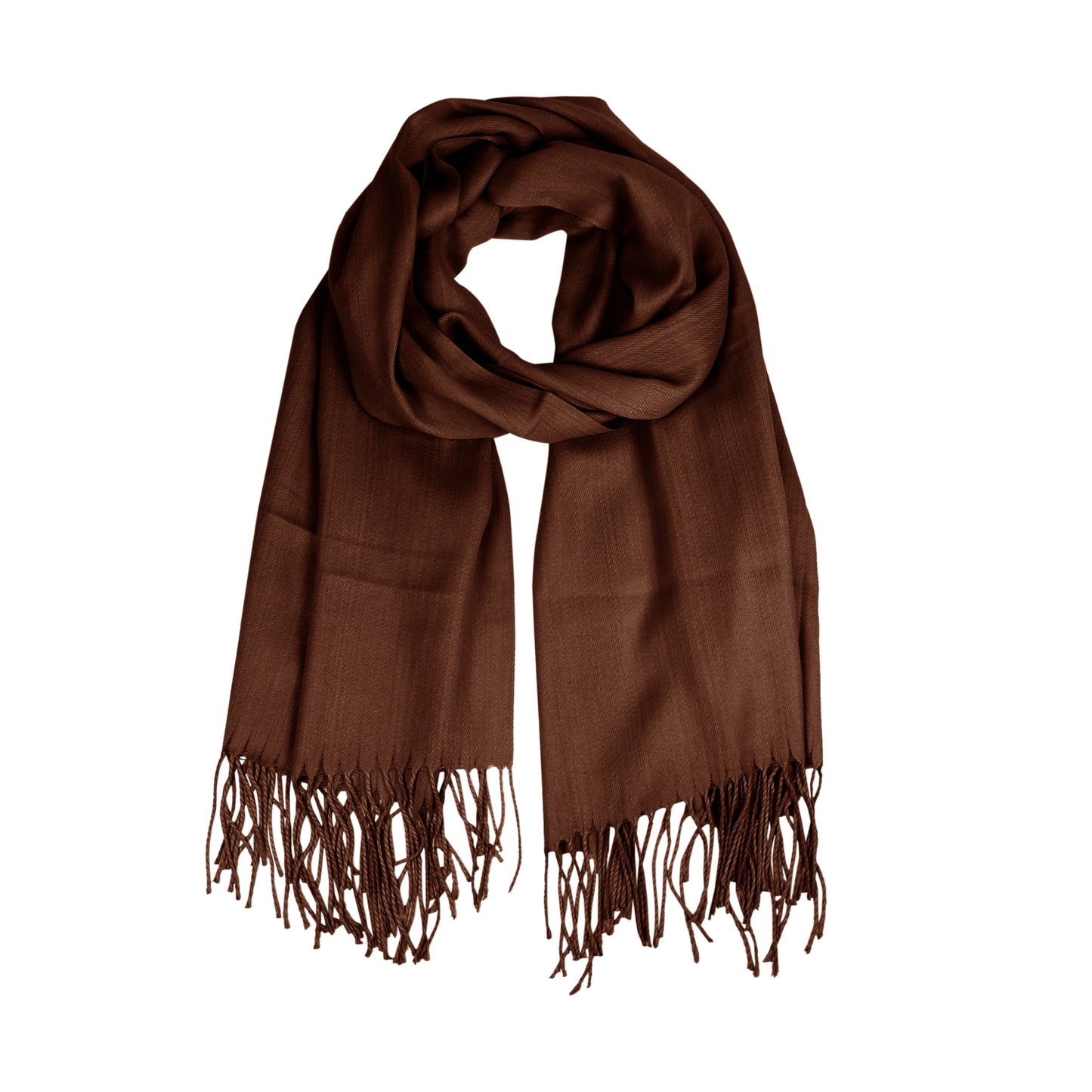 Women Solid Color Pashmina Scarf – Soft, Lightweight, and Elegant Wrap for All Seasons