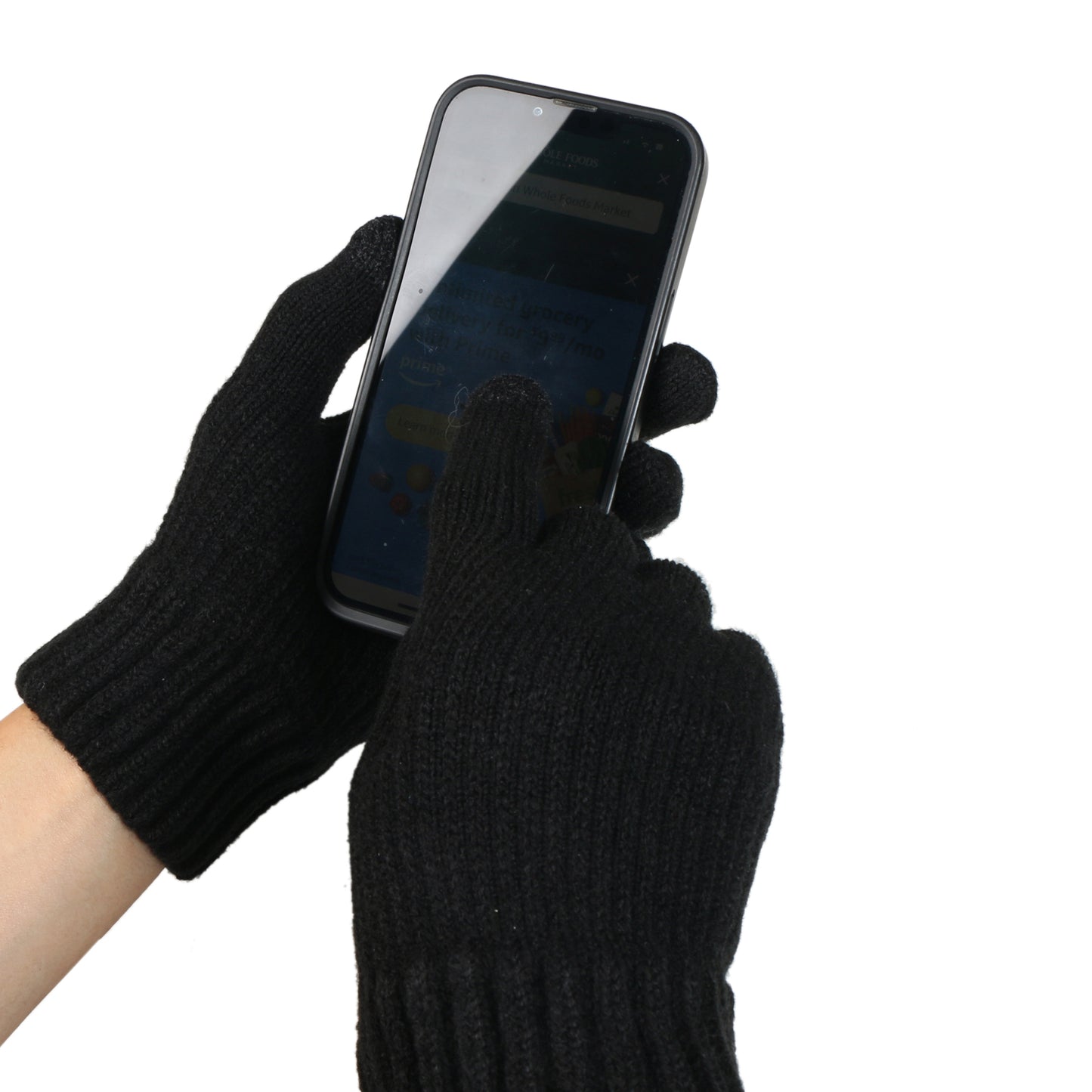 Women Winter Gloves - Fleece Lined, Touchscreen Compatible, Warm