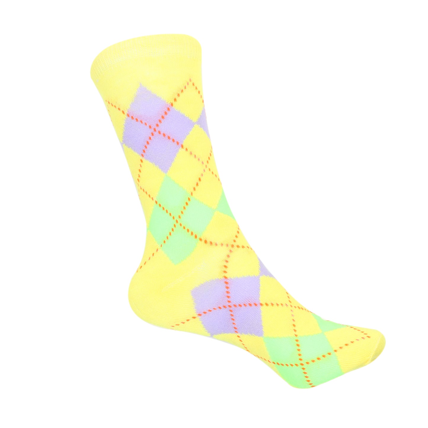 12 Pairs Women’s Lightweight Argyle Diamond Patterned Cotton Crew Caual Cute Socks