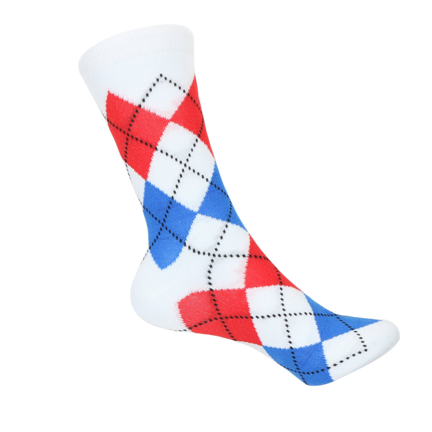 12 Pairs Women’s Lightweight Argyle Diamond Patterned Cotton Crew Caual Cute Socks