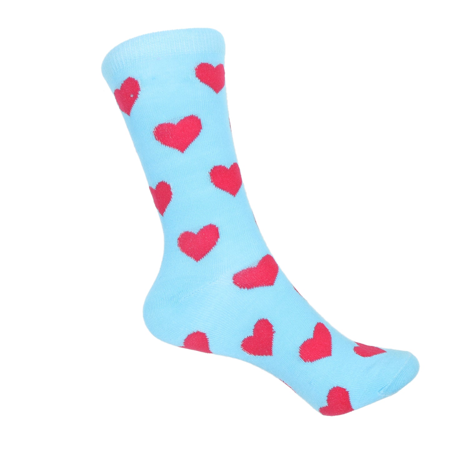 12 Pairs Women’s Lightweight Heart Loves Cotton Crew Caual Cute Socks
