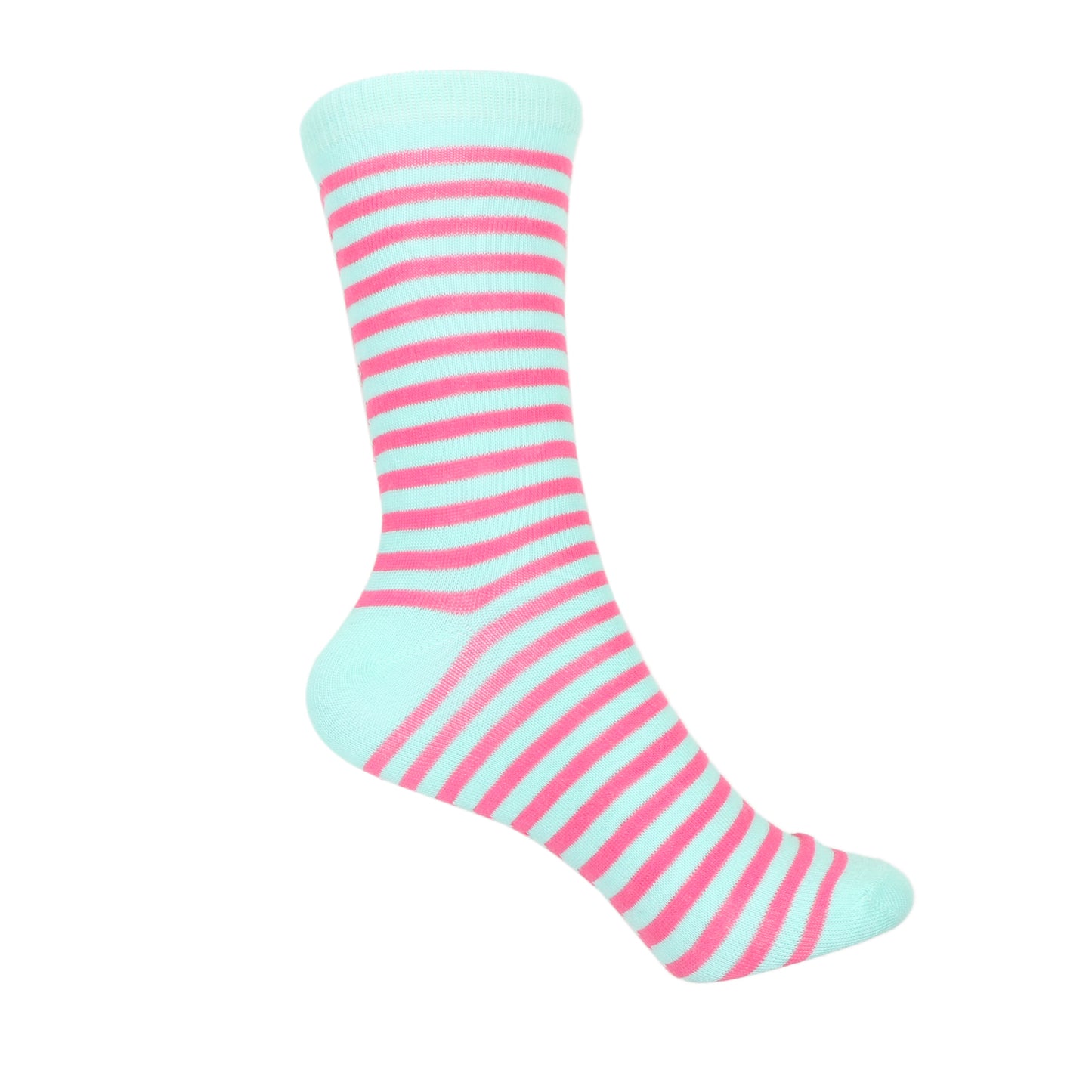 12 Pairs Women’s Lightweight Pin Striped Cotton Crew Caual Cute Socks