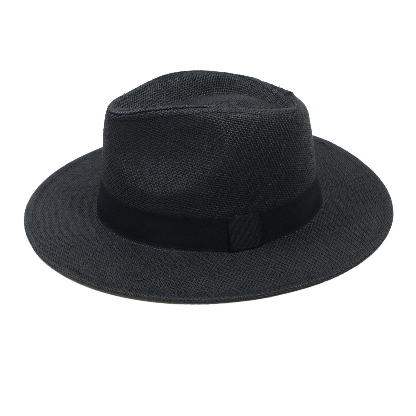 Women Men Panama Sun Hats Wide Brim Fedora Straw Beach Hat UV UPF Protection