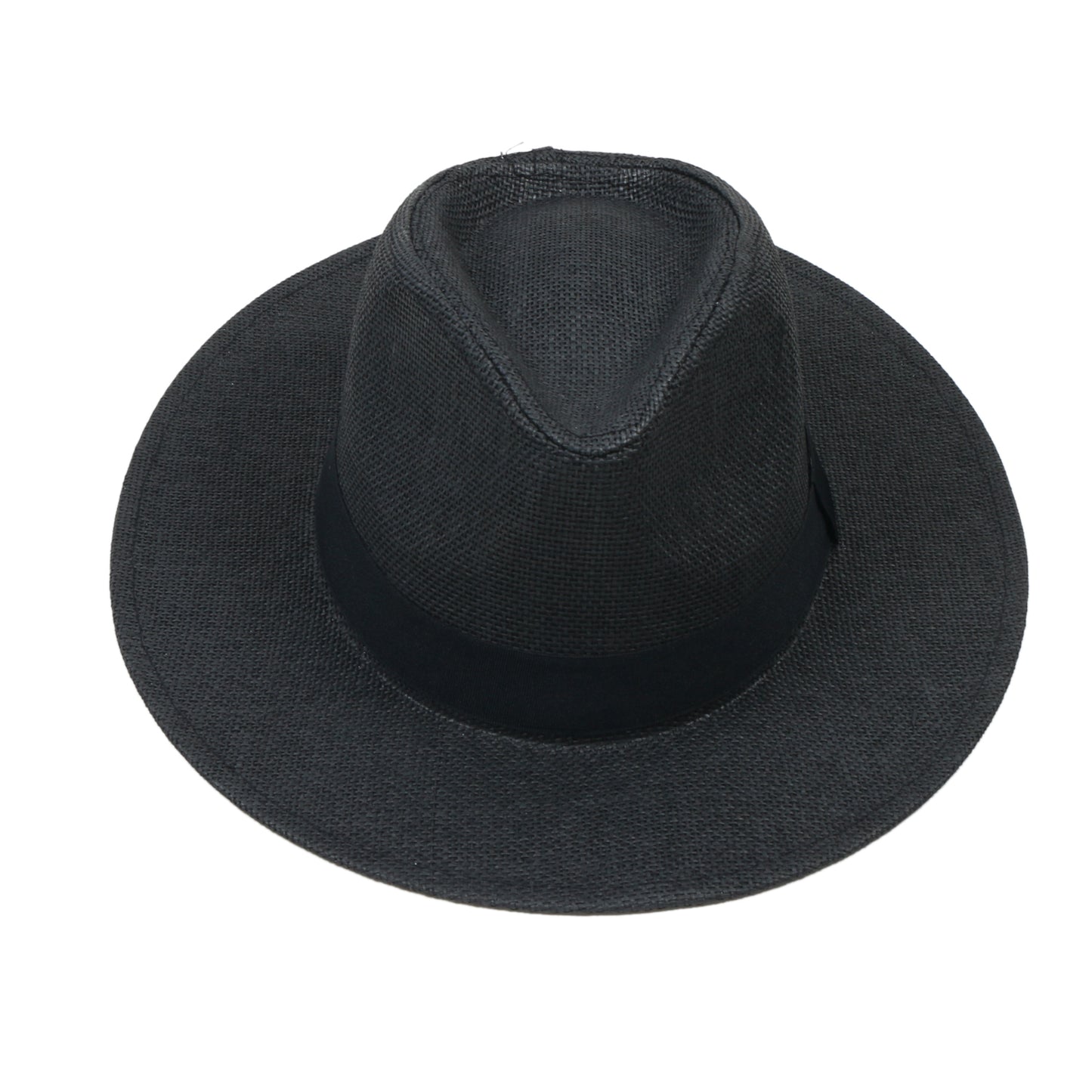 Women Men Panama Sun Hats Wide Brim Fedora Straw Beach Hat UV UPF Protection