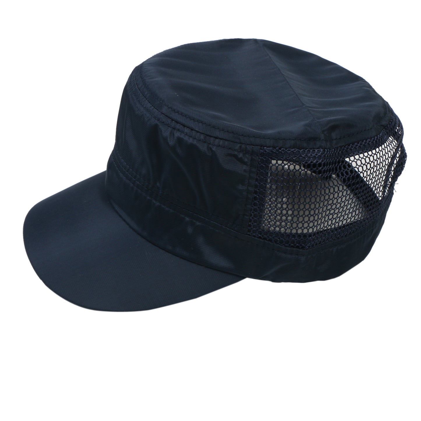 Men Ultra-Lightweight Breathable Mesh Military Cadet Cap – Cooling Flat Top Army Hat