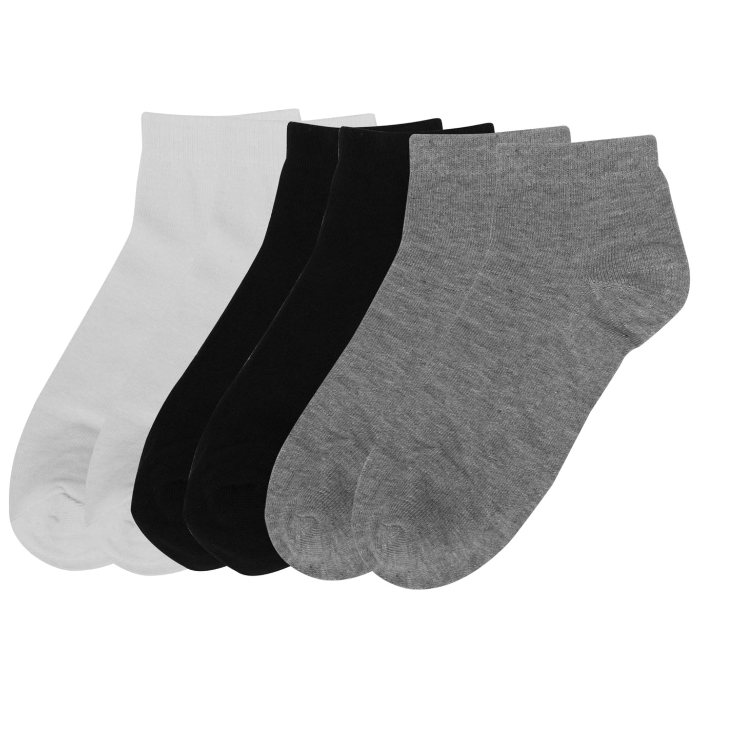 Women 6 Pairs Thin Cotton Ankle Casaul Summer Socks - Comfortable Breathable Everyday