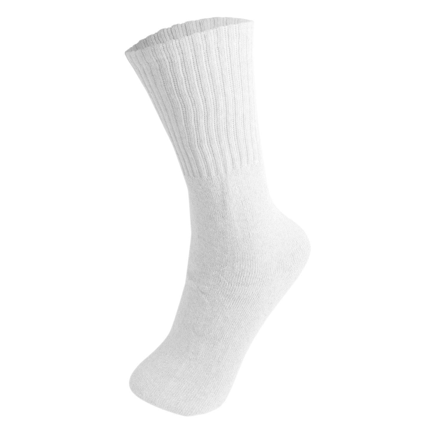 Women’s Cotton Crew Socks - Comfortable  Everyday Basics
