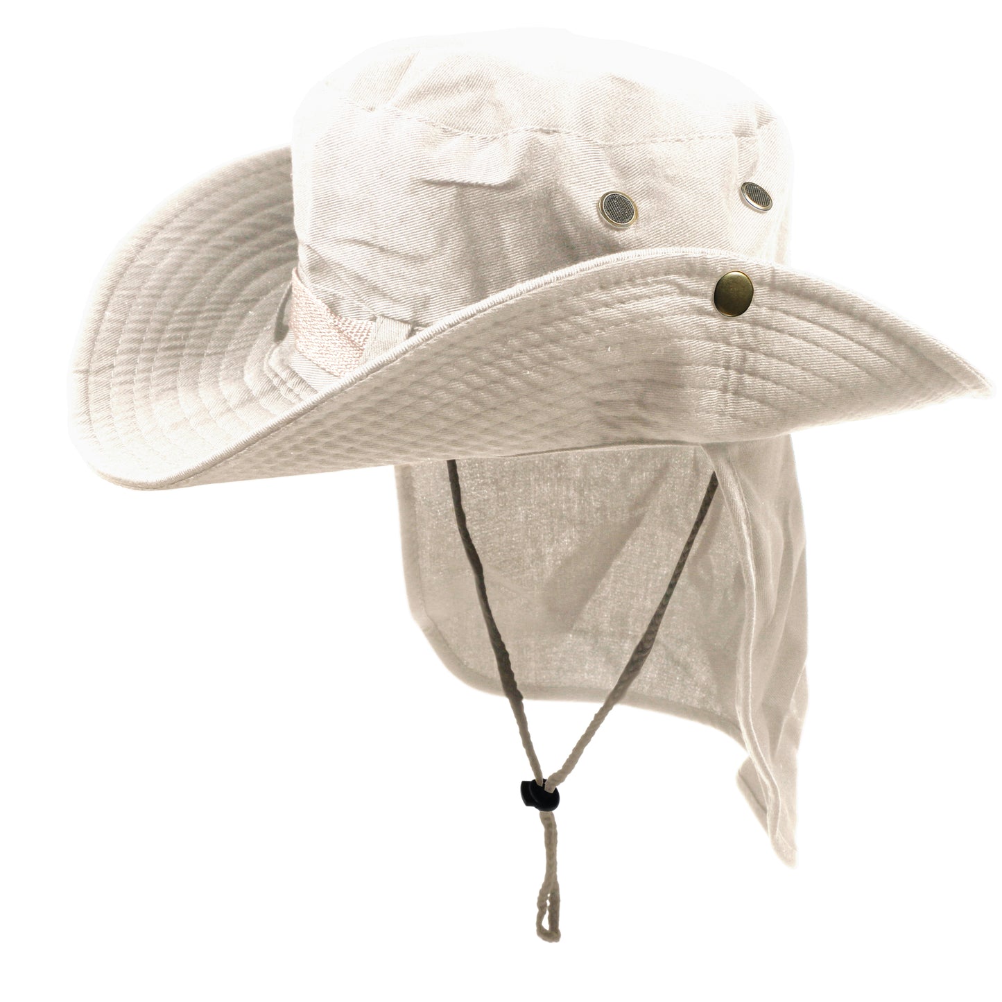 Men Women UPF 50+ Sun Protection Boonie Bucket Hat – Wide Brim Fishing Hat with Neck Flap