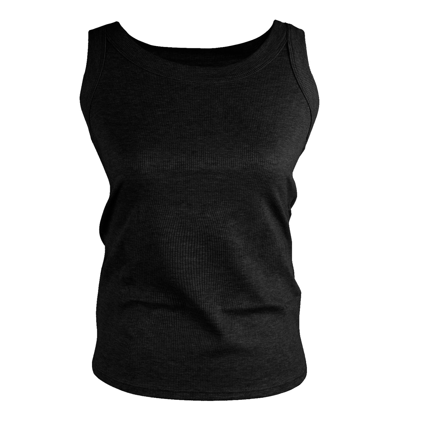 Women’s Ribbed Sleeveless Tank Top - Lightweight Summer Essential