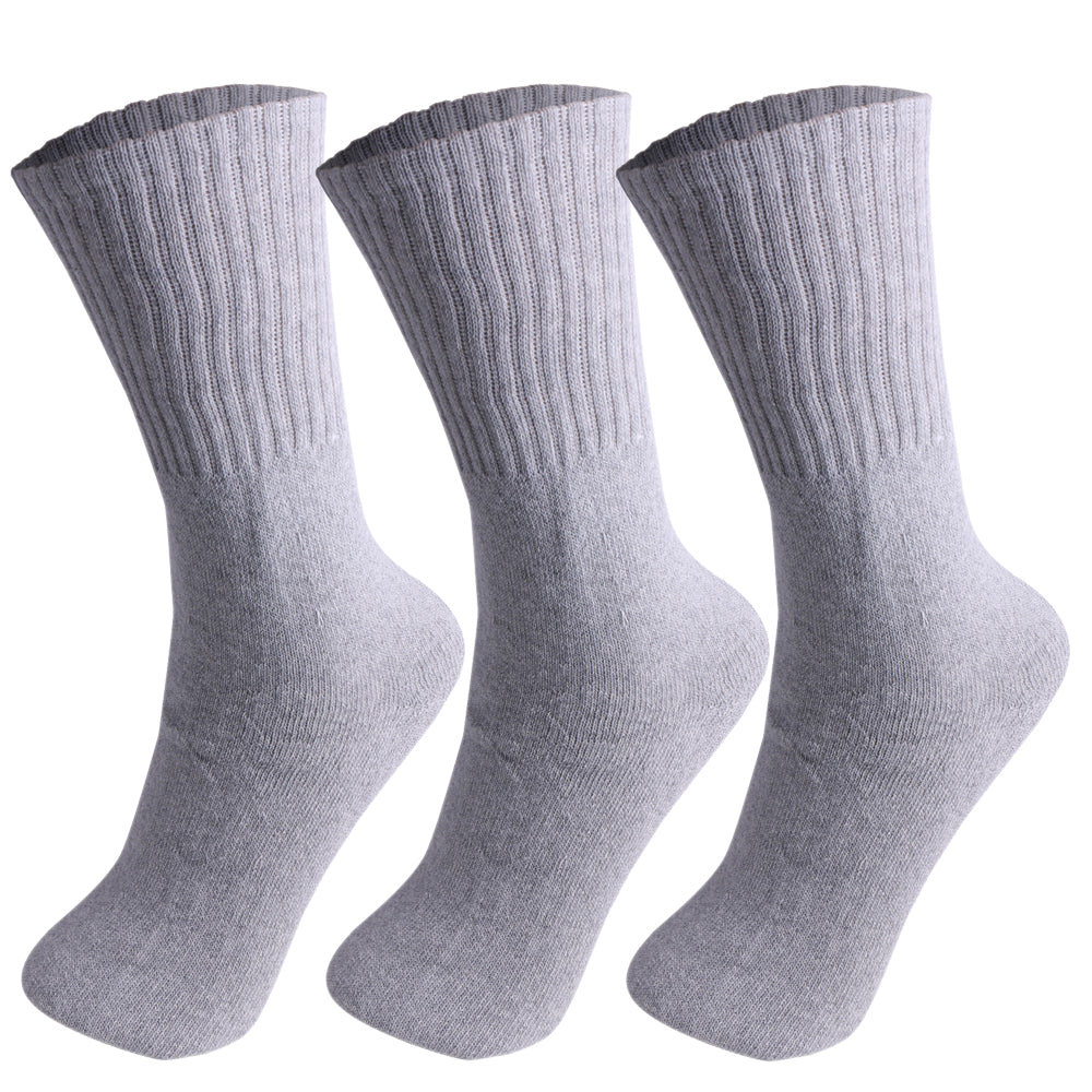 Men’s Cotton Crew Socks - Comfortable Everyday Essentials